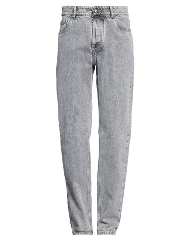Man Jeans Grey Size 36 Cotton