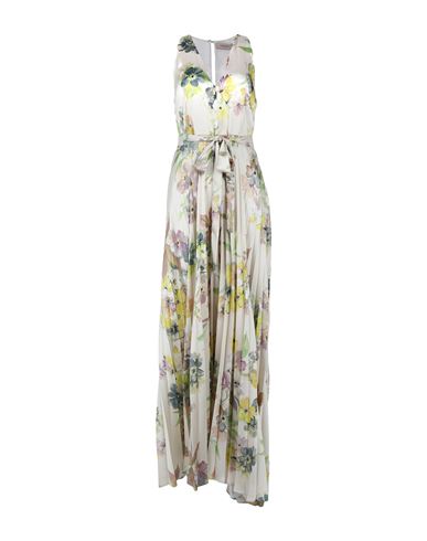 Woman Jumpsuit Beige Size 10 Polyester