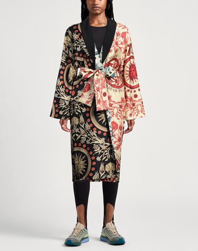 Woman Overcoat & Trench Coat Beige Size 8 Silk, Acetate