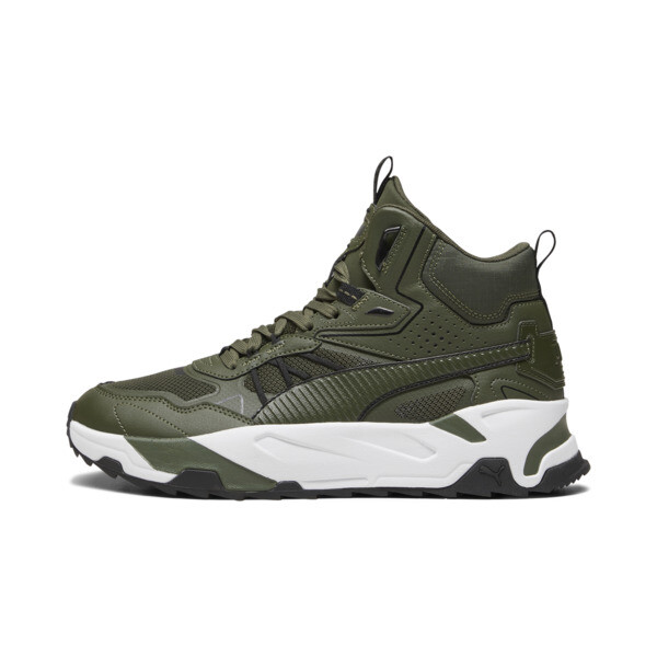 PUMA Trinity Mid Hybrid Men's Sneakers in Green