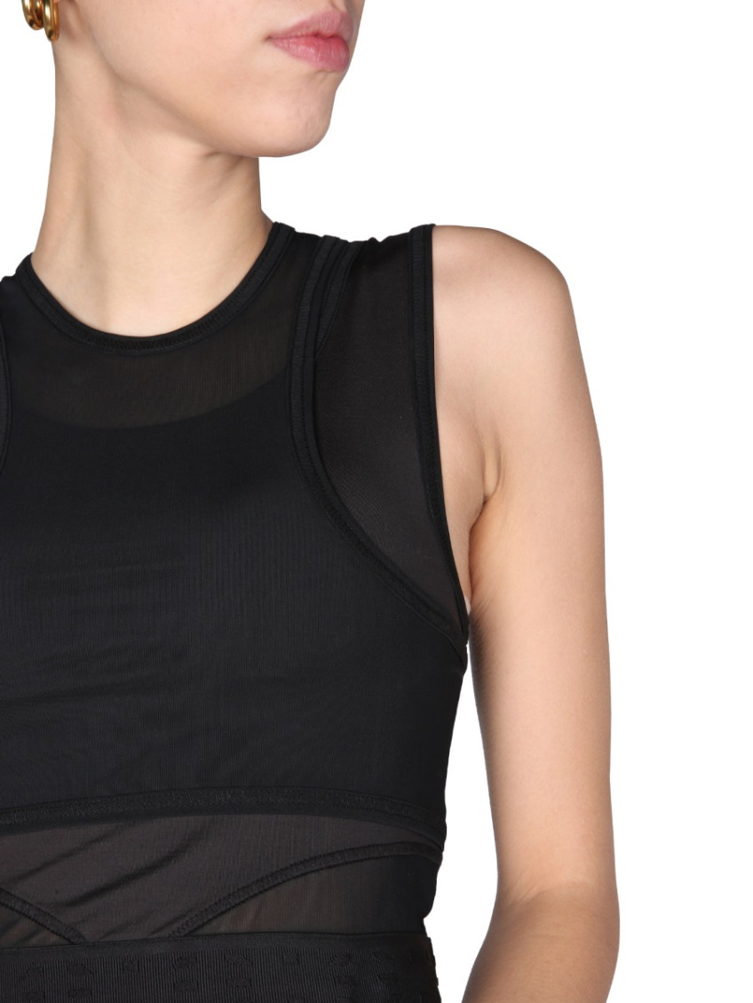 Panelled Sport Top