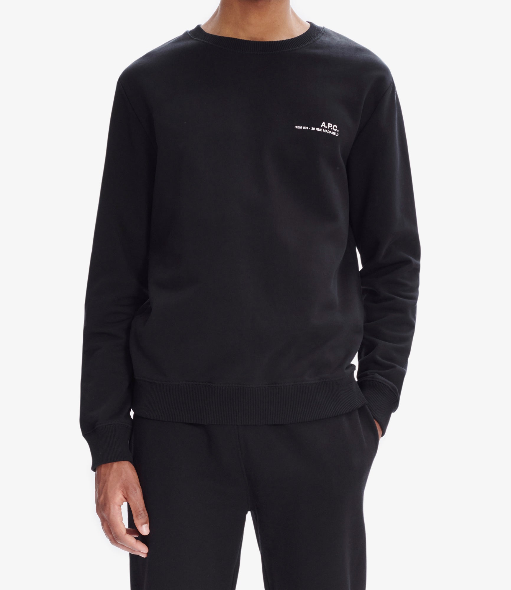 Item sweatshirt Black
