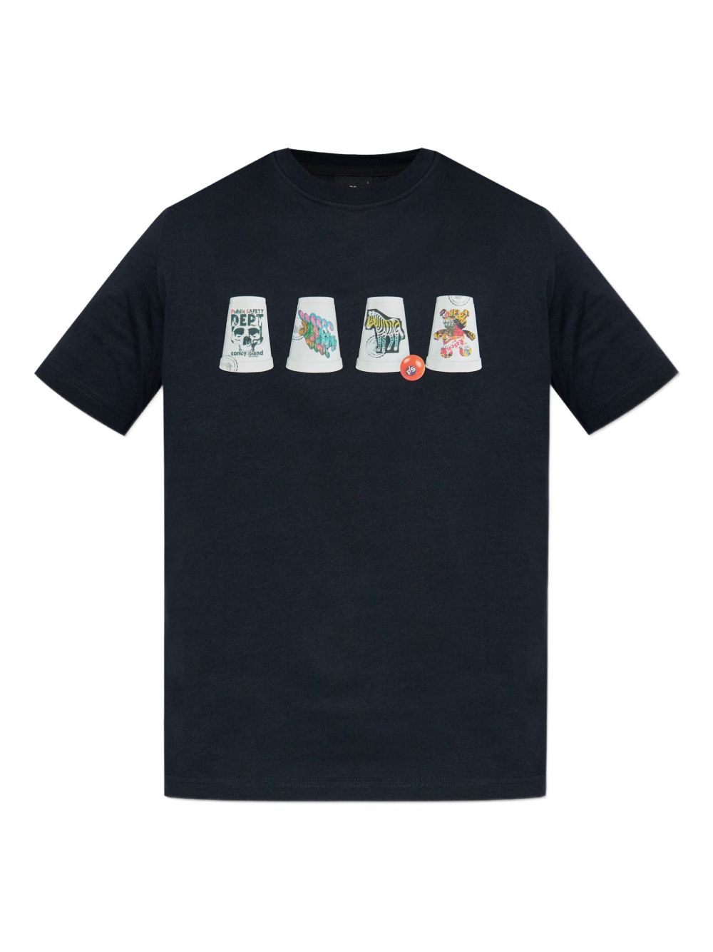 Graphic-print T-shirt - Blue