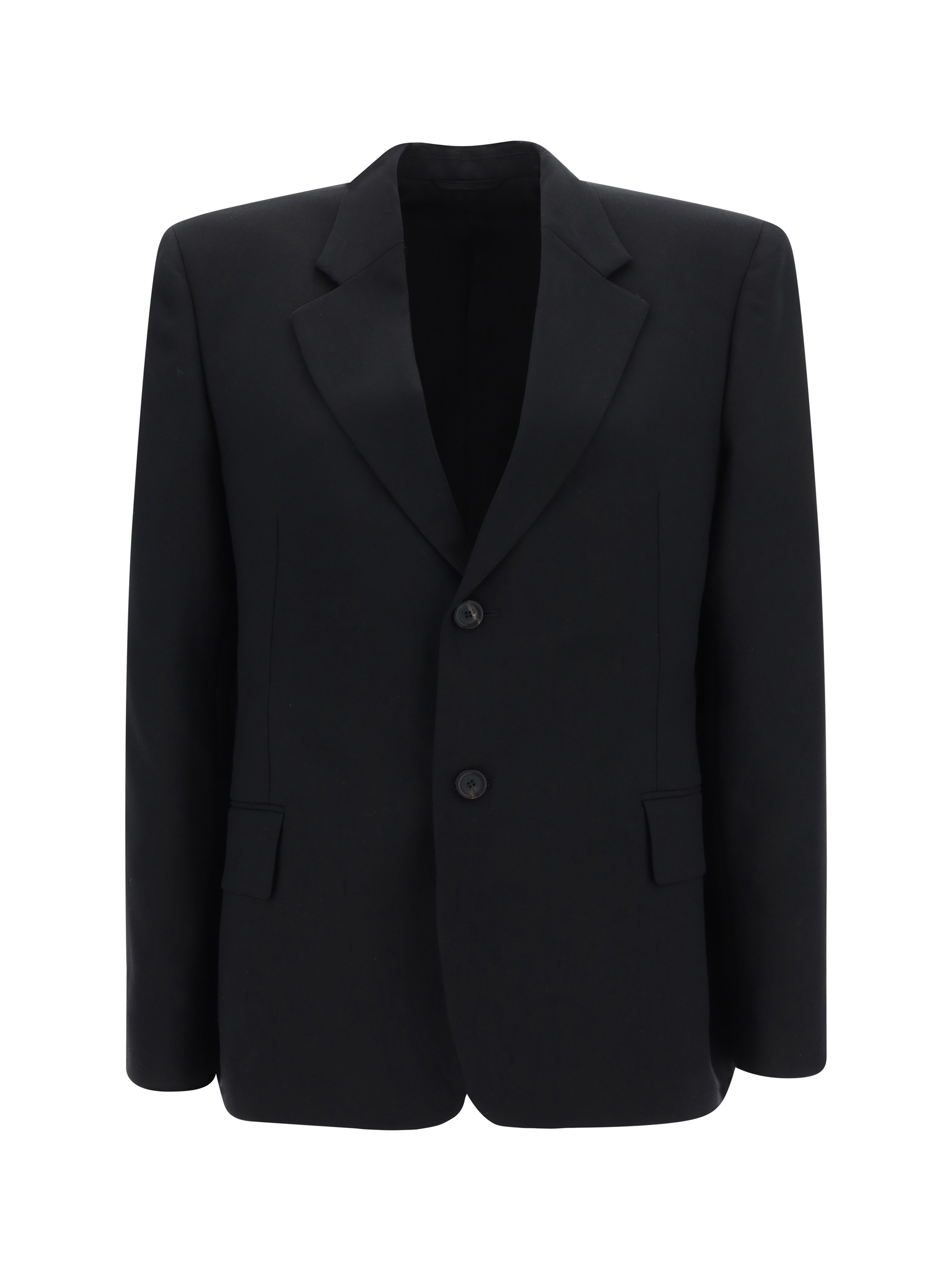 Single-breasted Cotton Blazer