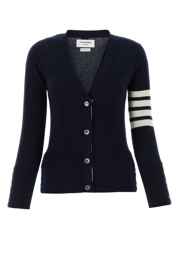 4-bar stripe cardigan