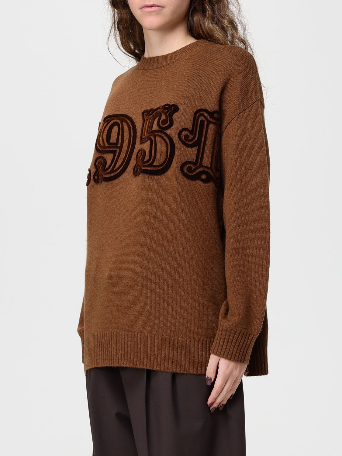 Sweater Woman color Leather