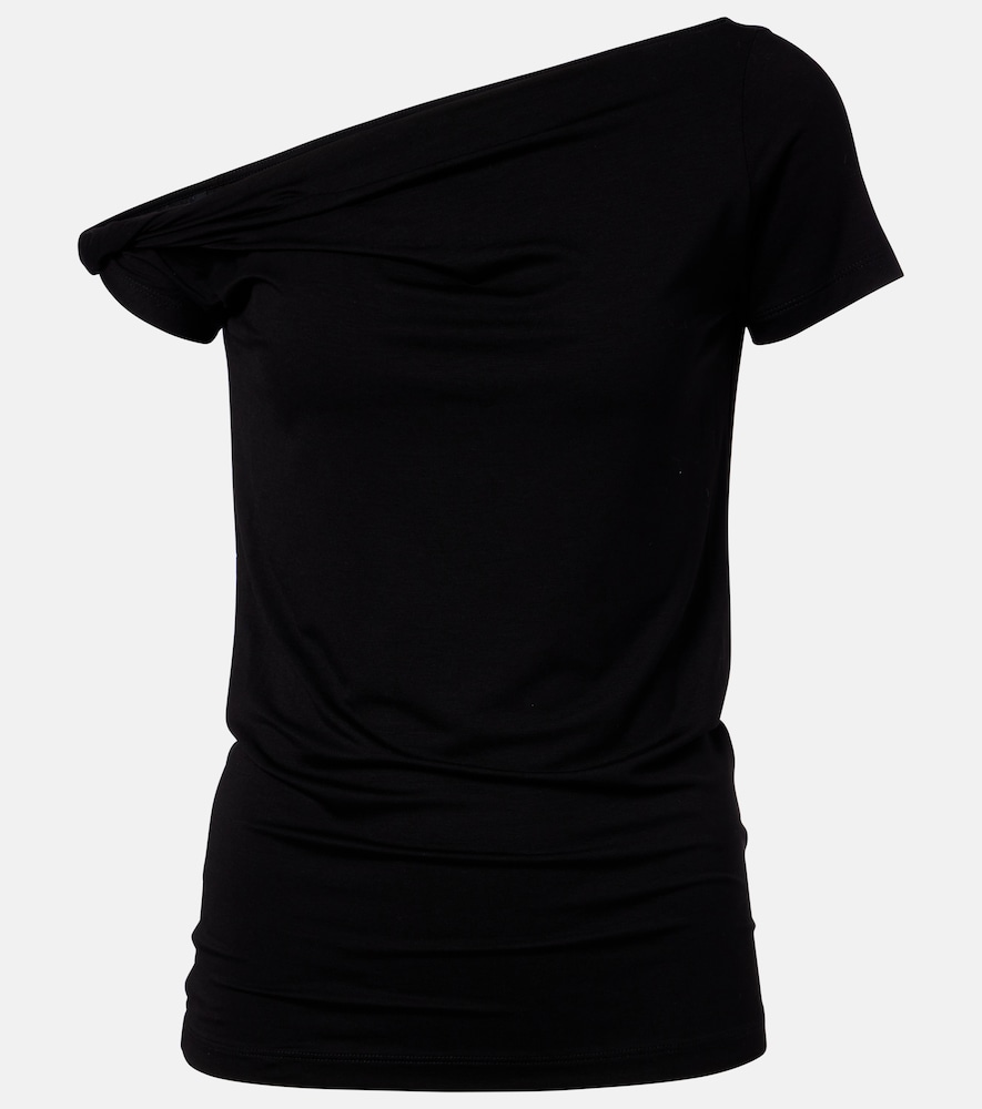 One-shoulder T-shirt