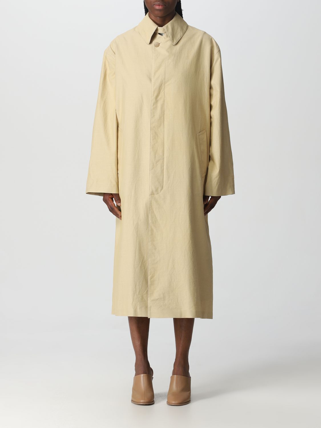 Coat Woman color Beige