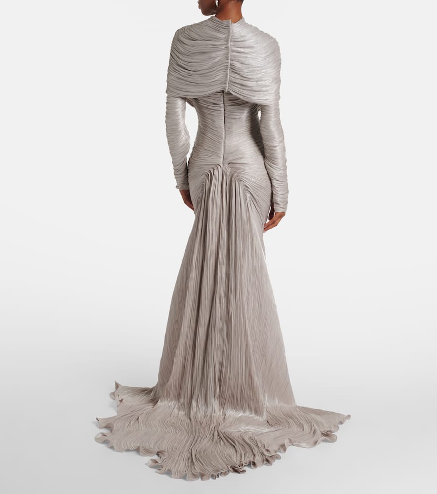 Ruched gown