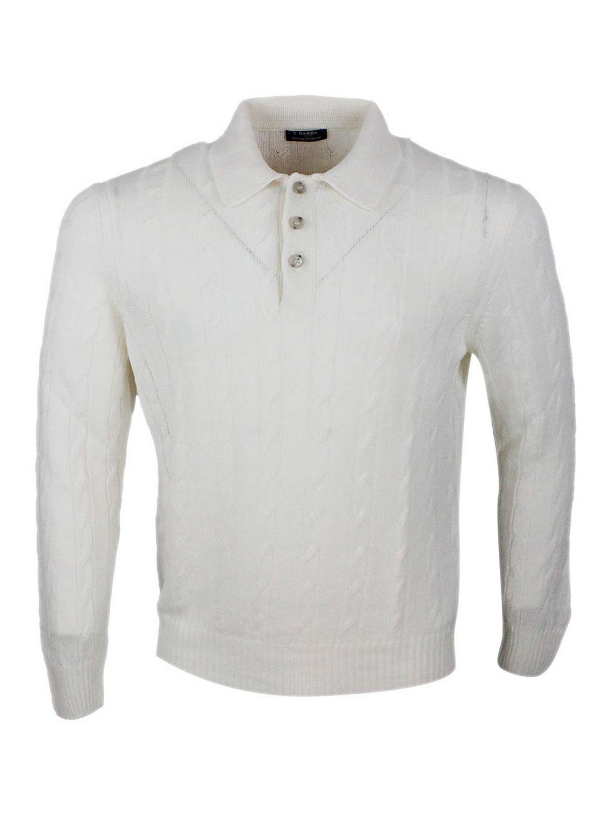 Sweaters Ivory 68li 32co - Men