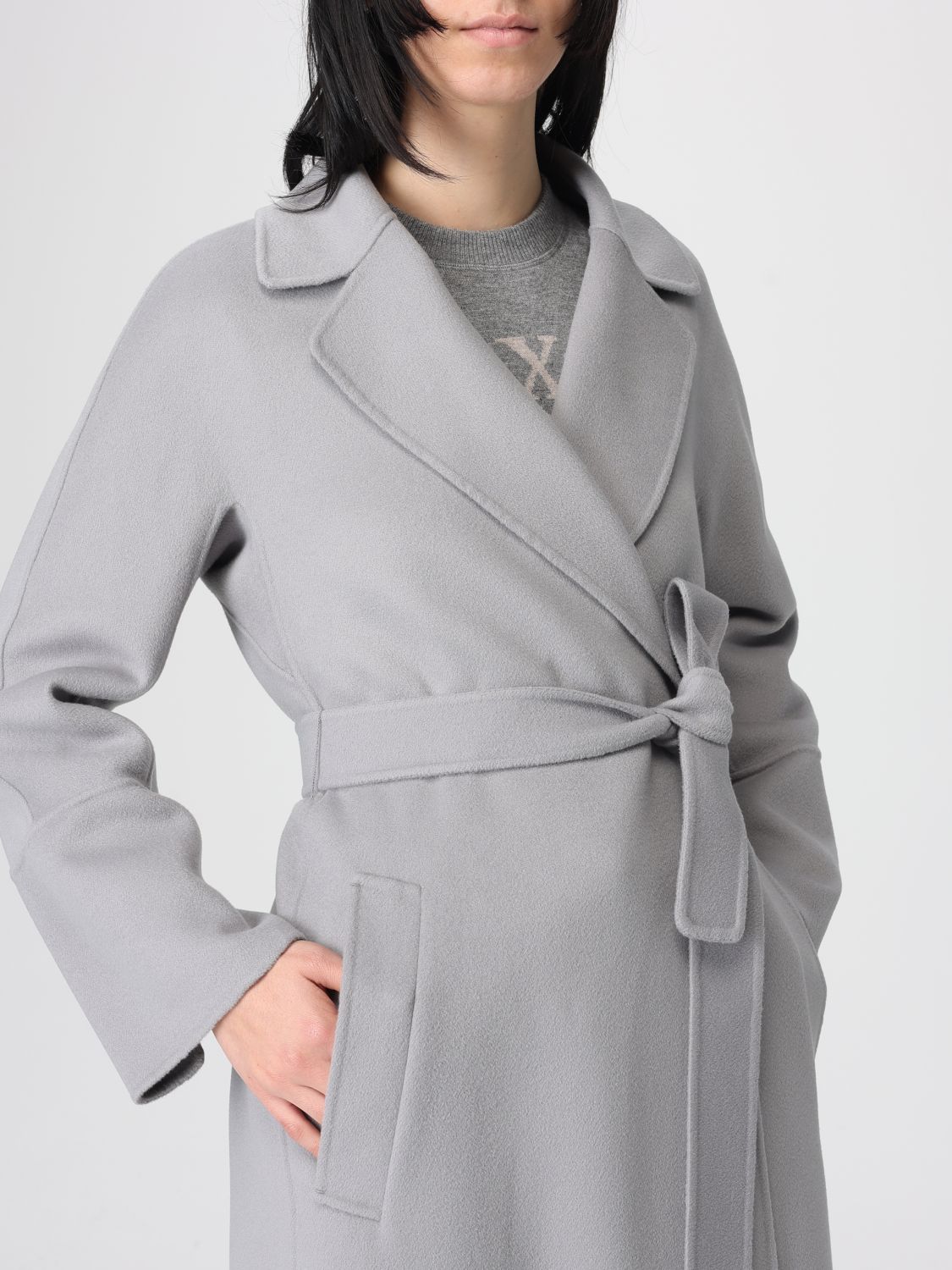 Coat Woman color Blue