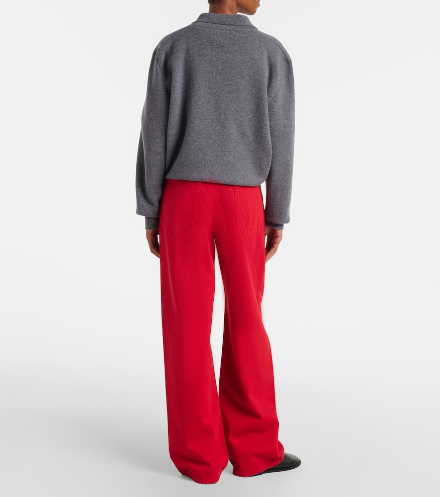 Róhe Mid-rise wide-leg jeans