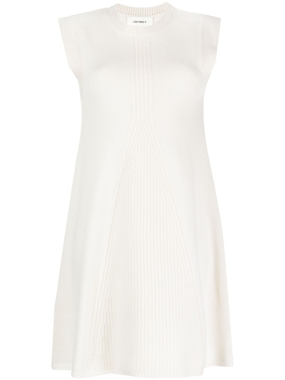 Knitted cashmere minidress - Pink