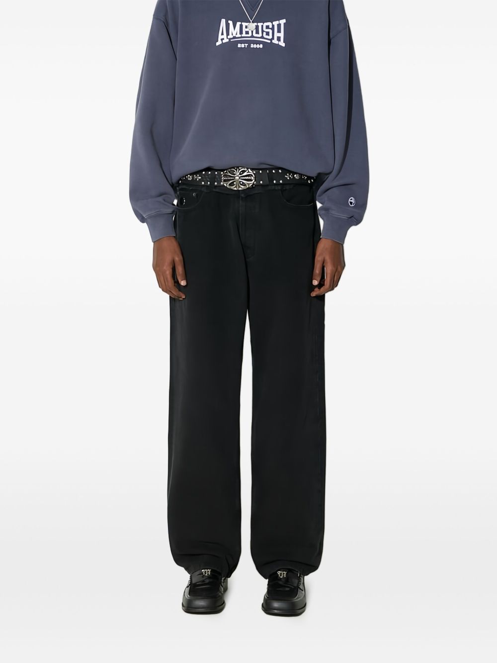 Cotton jeans - Black