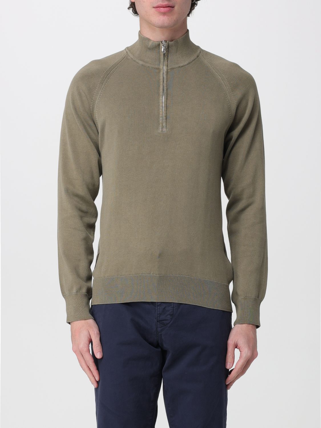 Sweater Men color Military