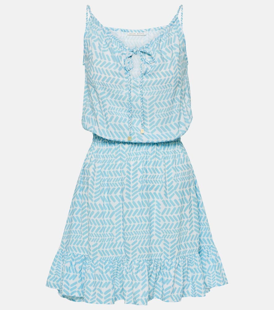 Zanzibar printed minidress
