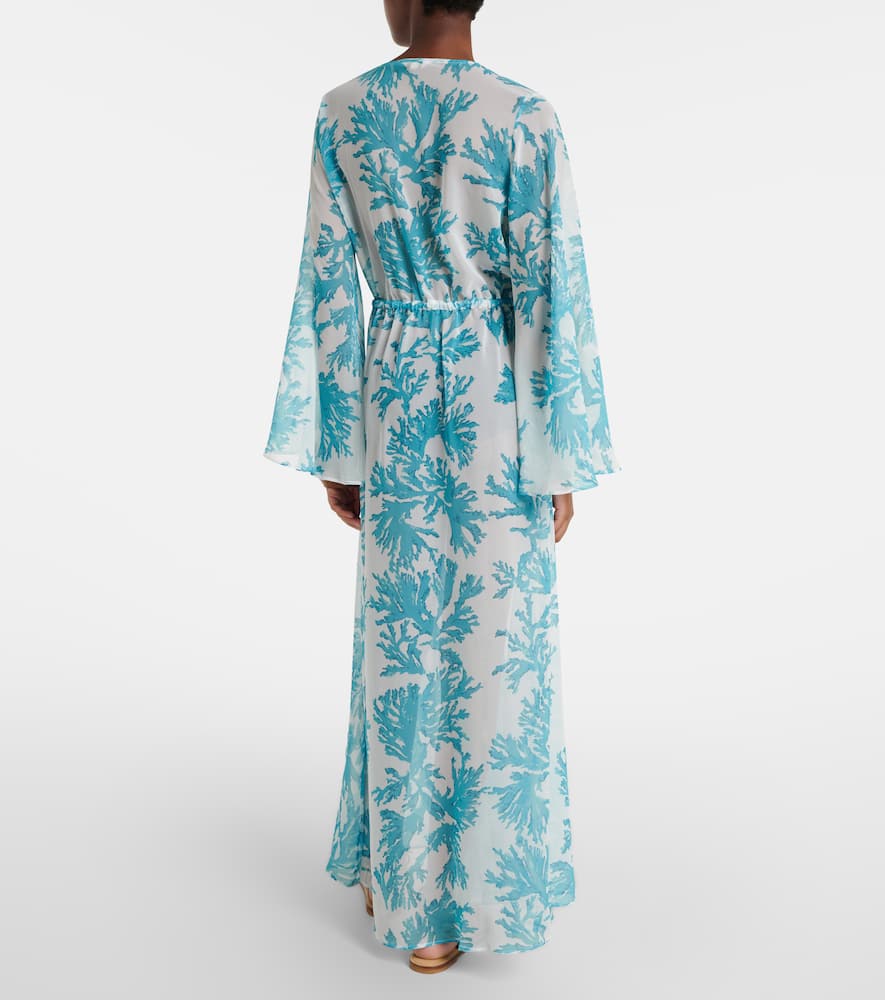 Chloe floral georgette kaftan