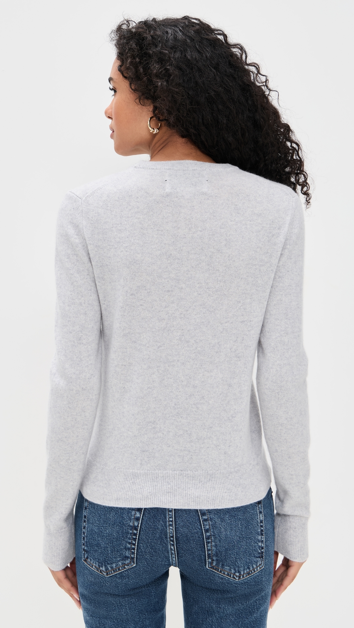 La Dolce Vita Cashmere Crewneck Smoke