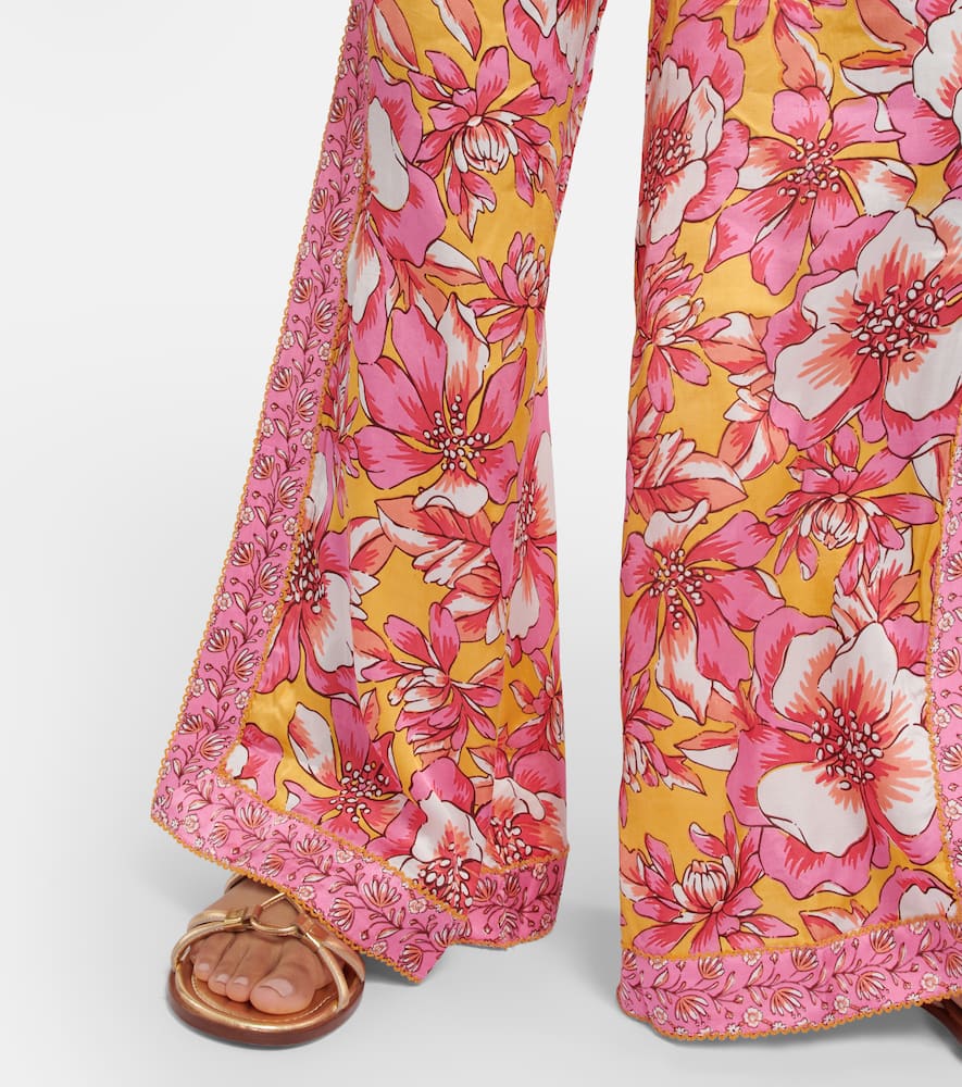 Isabelle printed halterneck jumpsuit