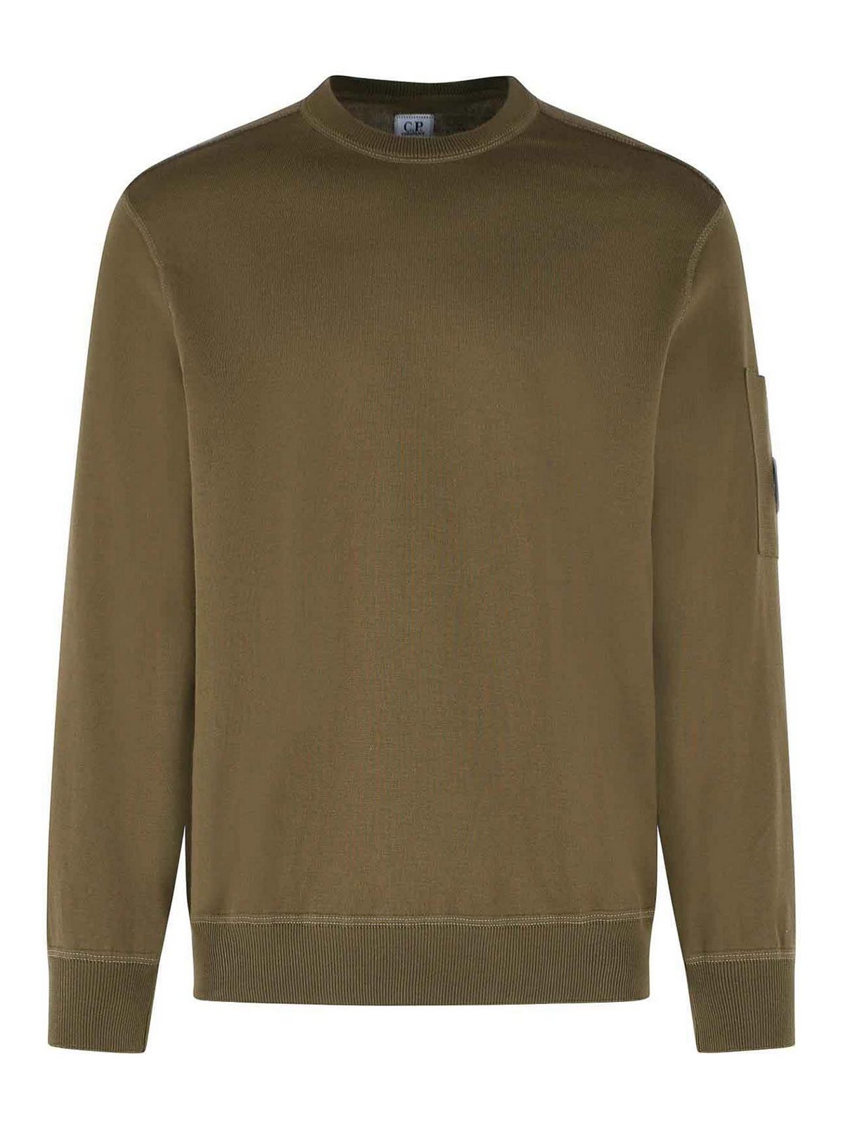 C. P. Company Green Cotton Sweater