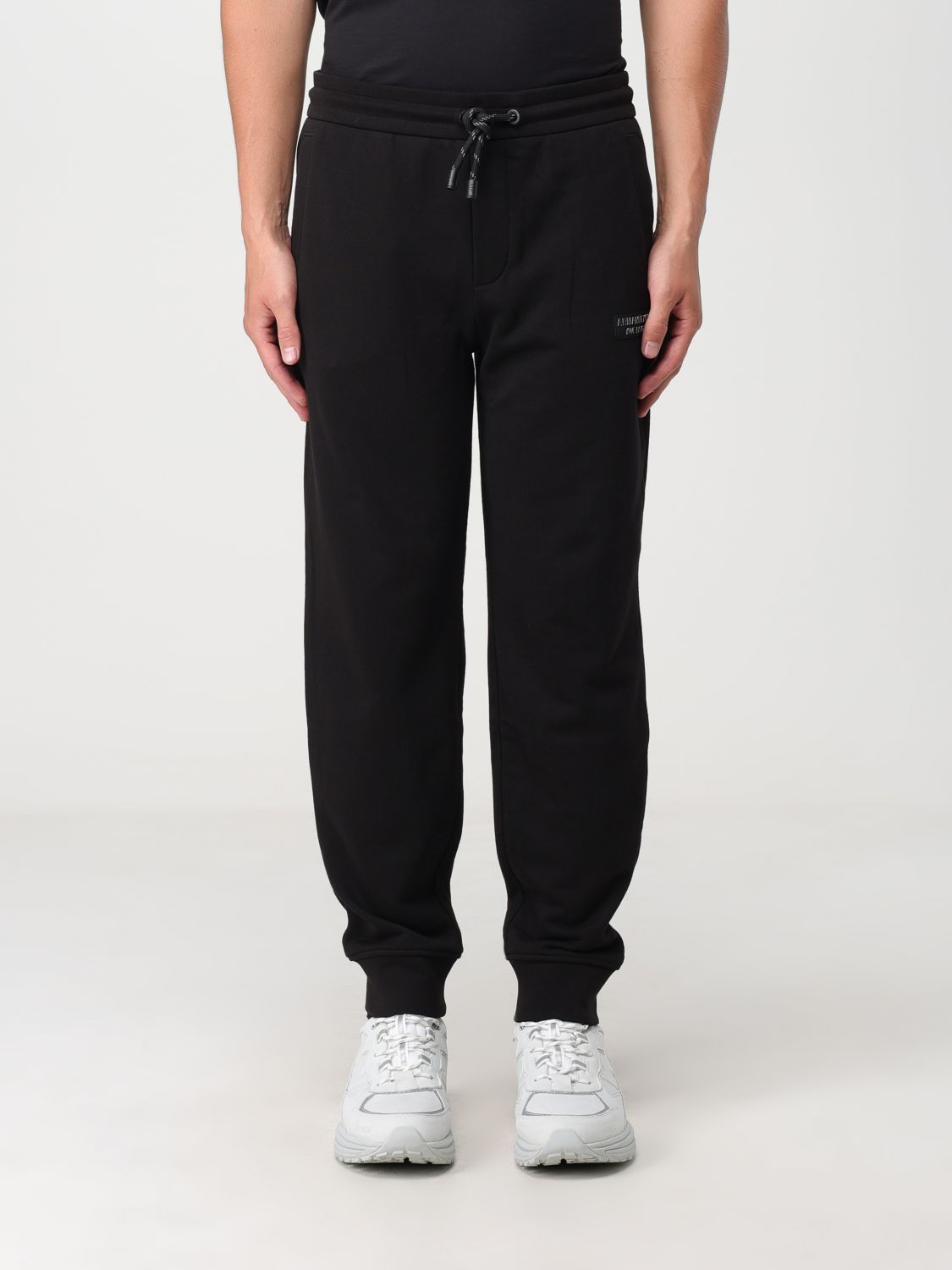 Pants Men color Black