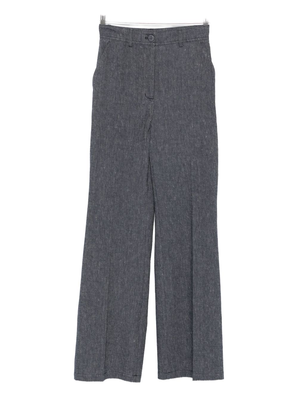 Button-fly trousers - Blue
