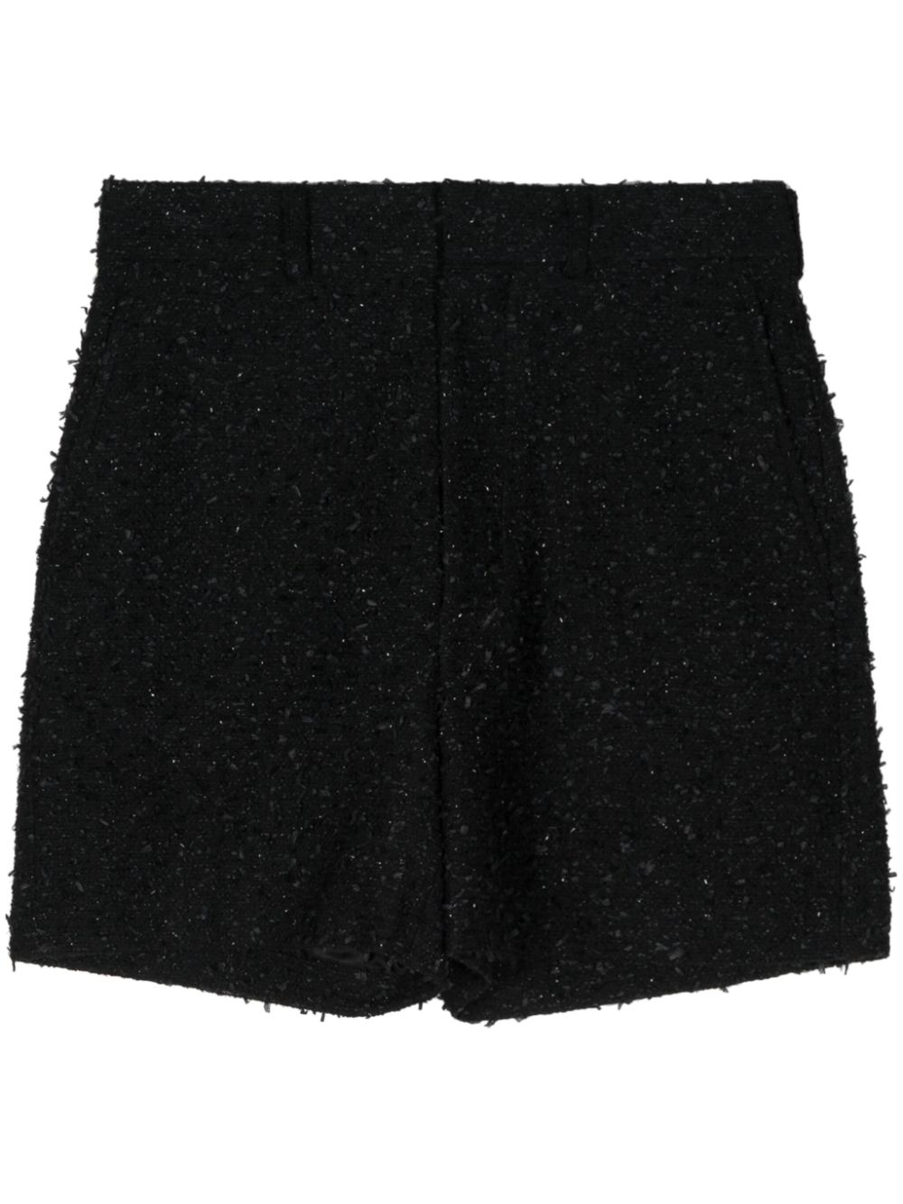 Tweed shorts - Black