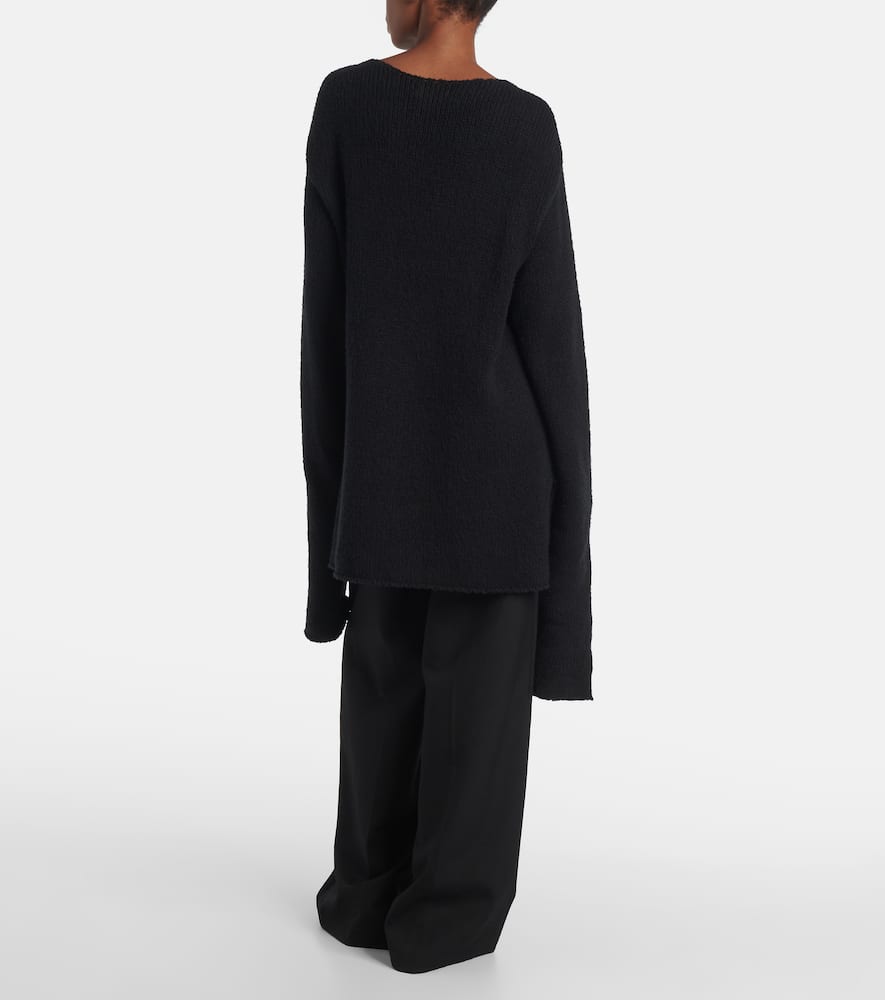 Cotton, silk, and cashmere sweater