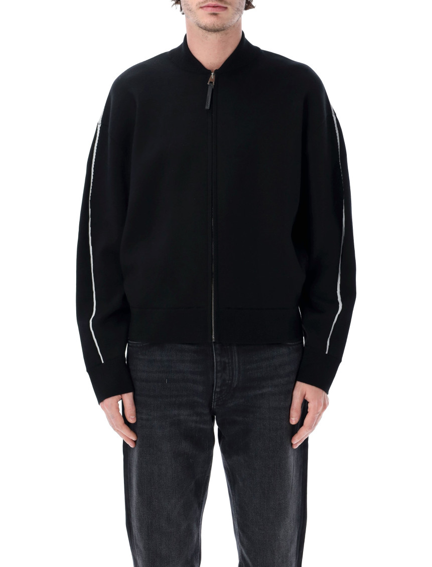 Logo Knit Jacket