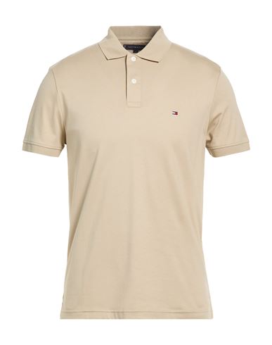 Man Polo shirt Beige Size XS Cotton