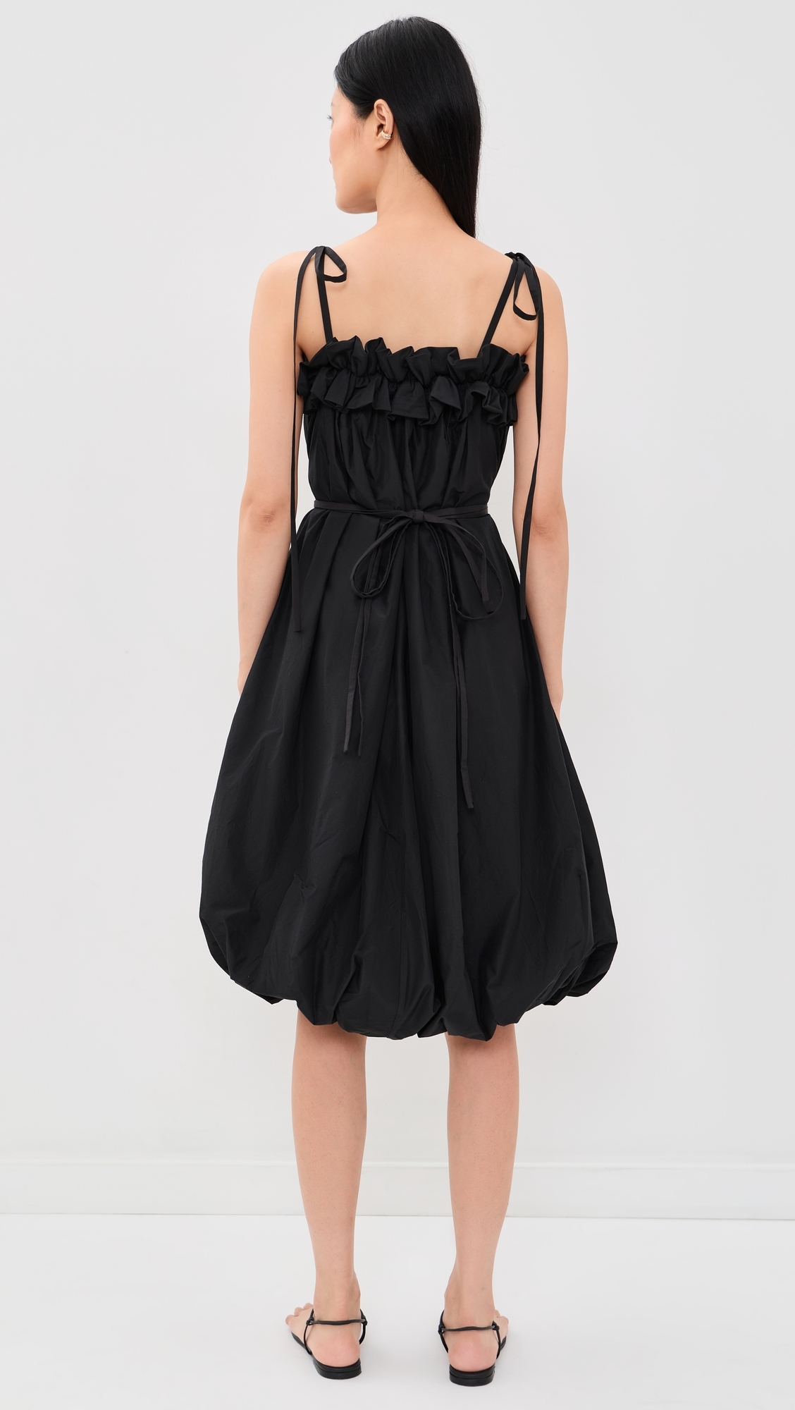 Rosie Cami Midi Dress Black