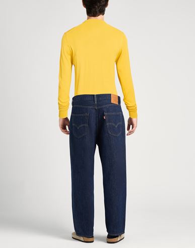 Man Sweater Marigold Size 40 Cotton