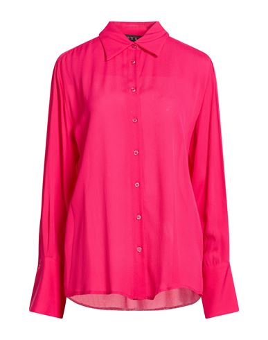 Woman Shirt Fuchsia Size 10 Rayon