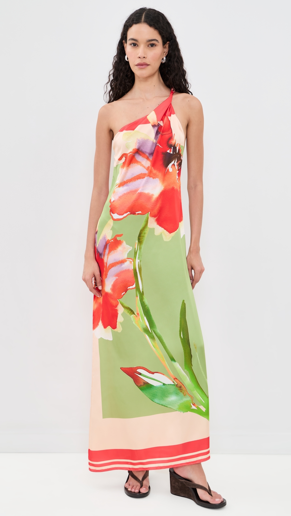 Dounia Dress SCARF FLORA ST