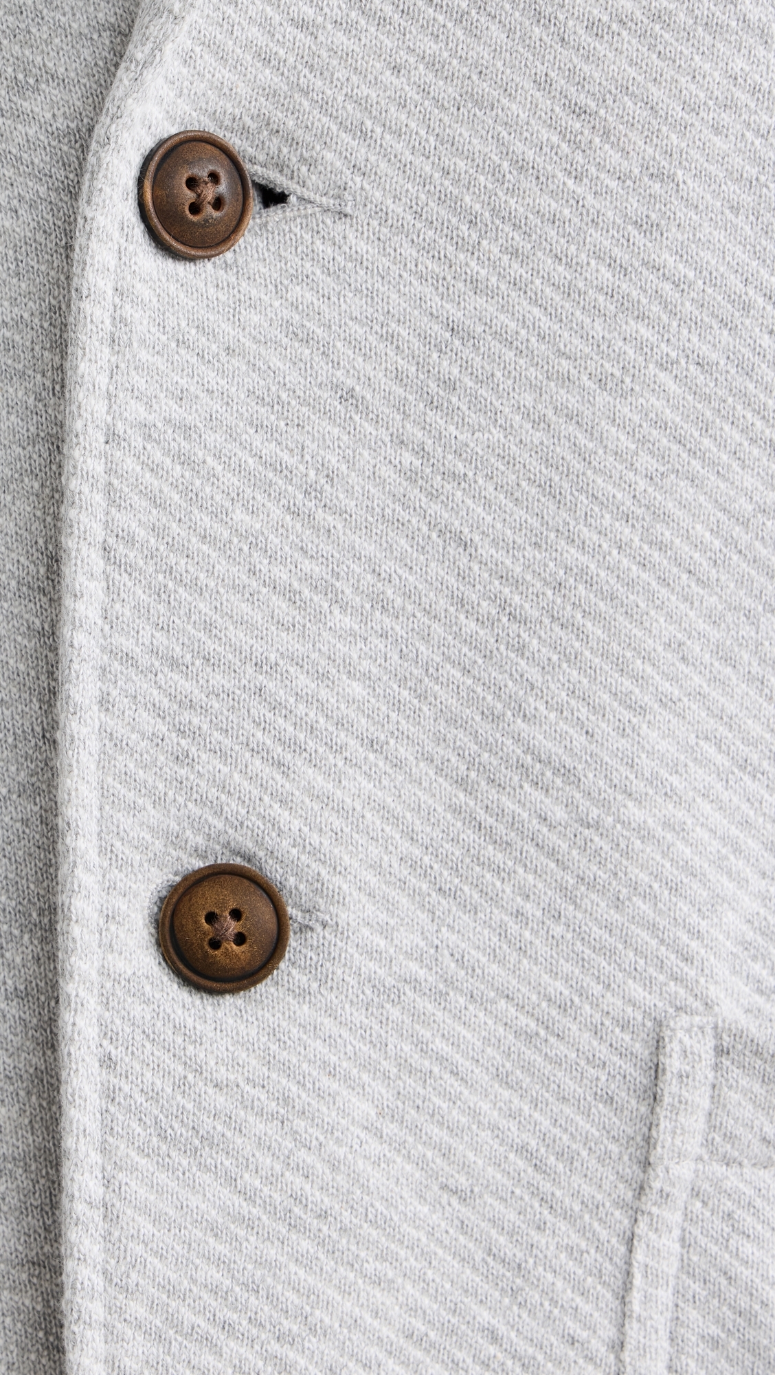 Inlet Knit Blazer Heather Grey