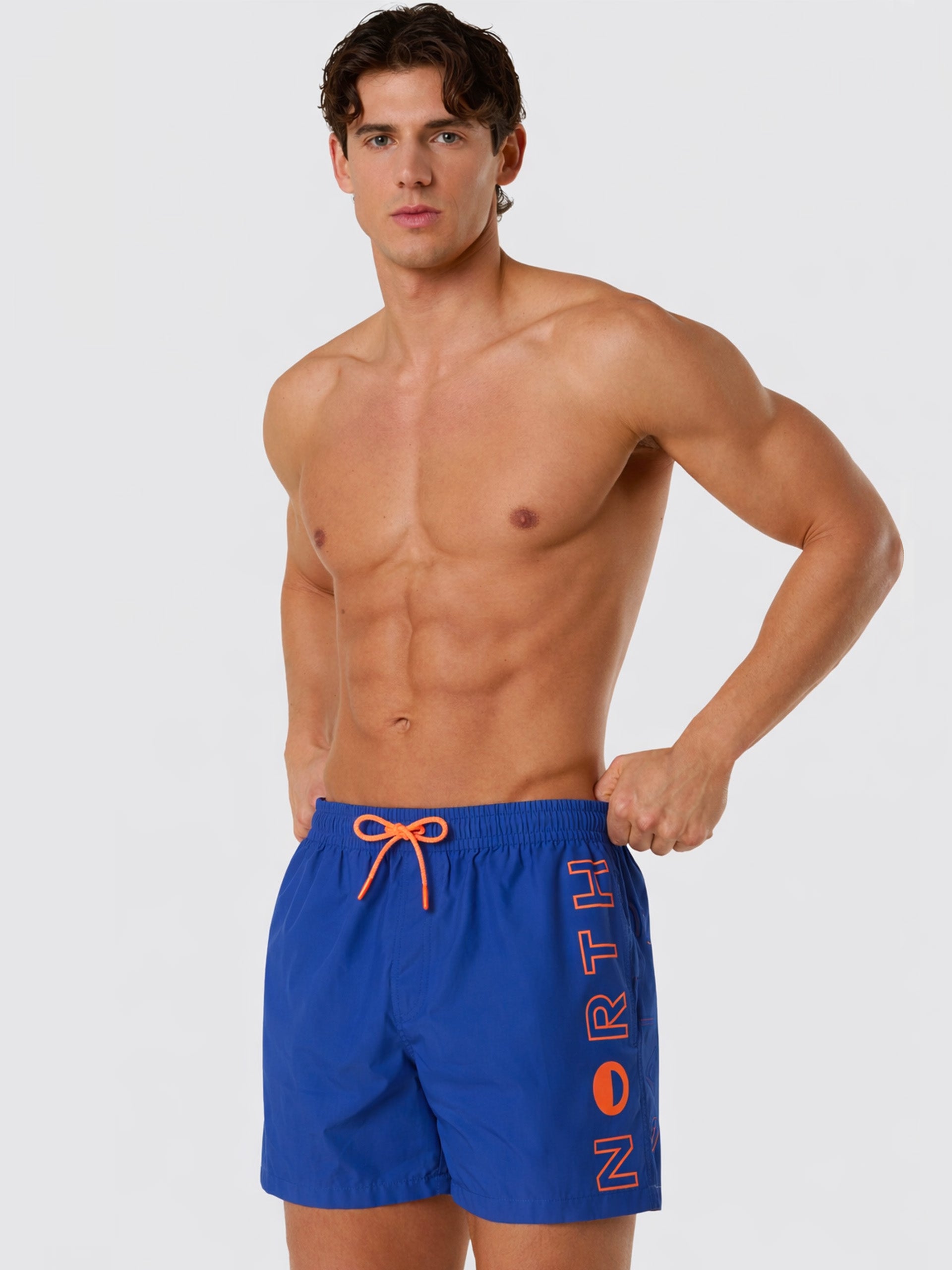 Boxer mare con stampa verticale