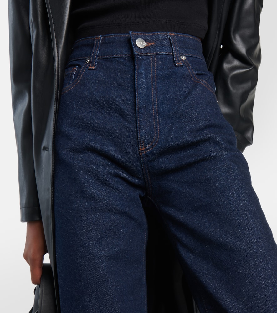 X EmRata Alexxis straight jeans