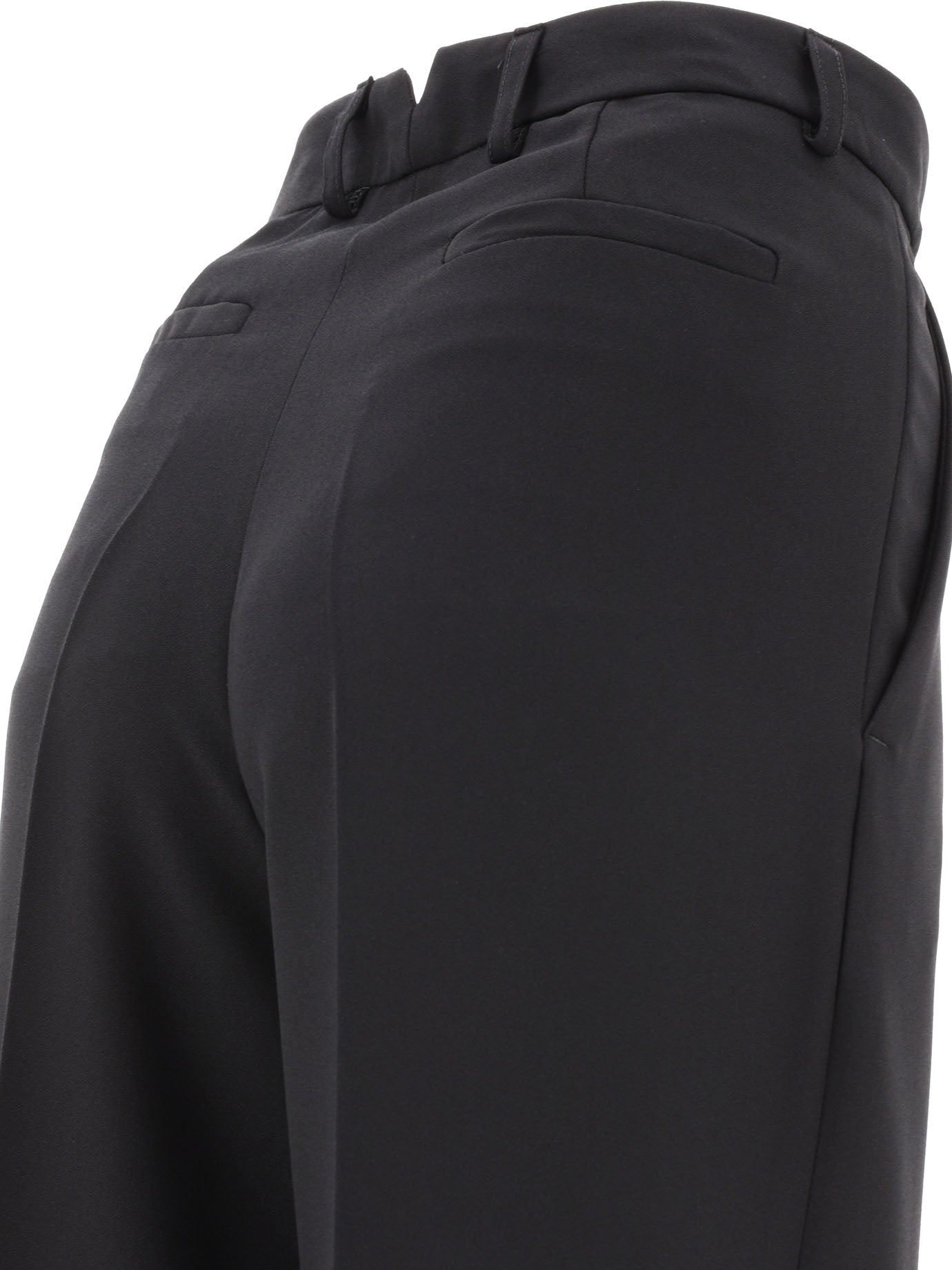 F.It Tailored Trousers With Pressed Crease