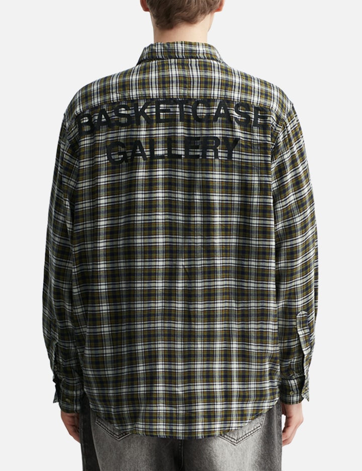 Upcycled Parachute Flannel Shirt