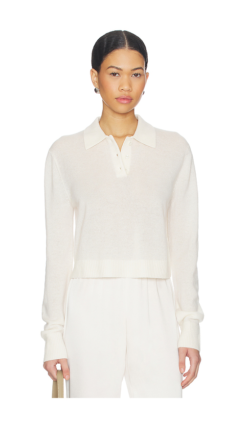 Eterne Barrett Sweater in Cream - White. L/XL also in M/L