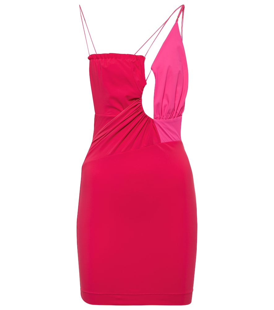 Exclusive to Mytheresa - Cutout ruched minidress