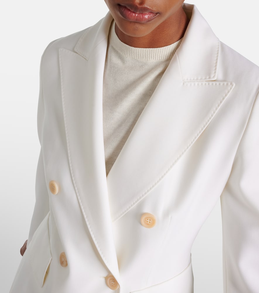 Osanna virgin wool gabardine blazer