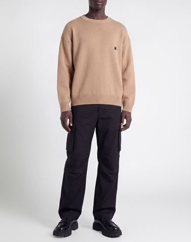 Man Sweater Camel Size S Mohair wool, Cashmere
