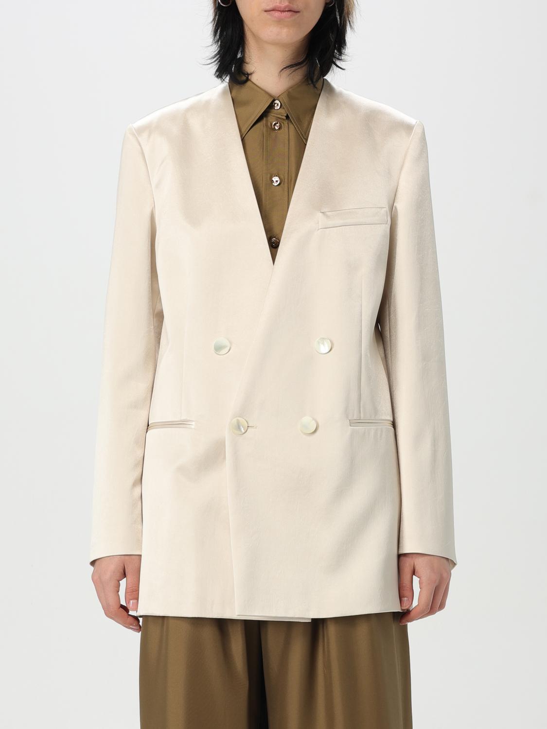 Blazer Woman color Yellow Cream