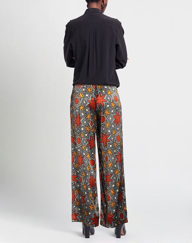 Niū Woman Pants Grey Size S Silk, Elastane, Cotton