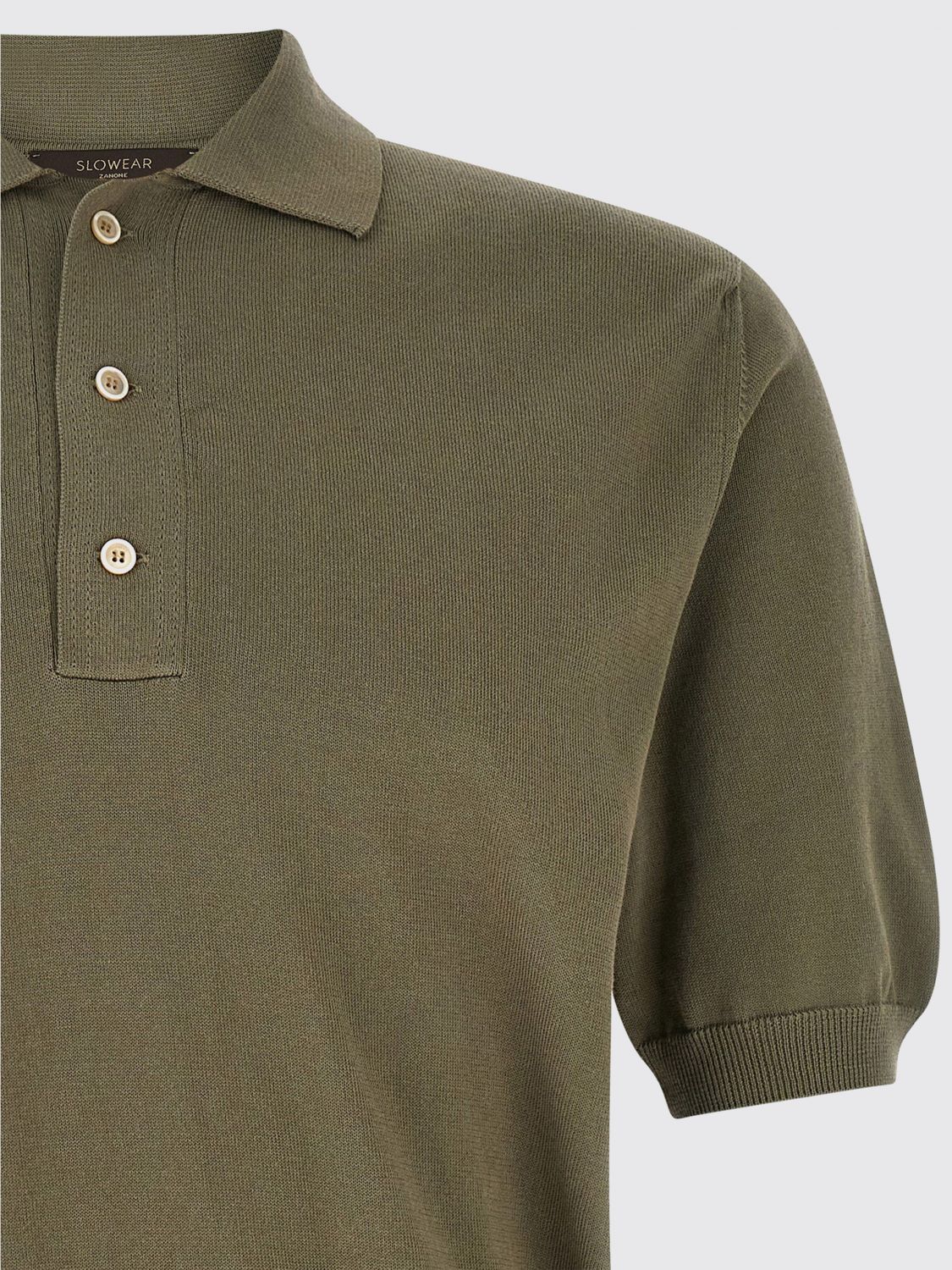 Polo Shirt Men color Beige