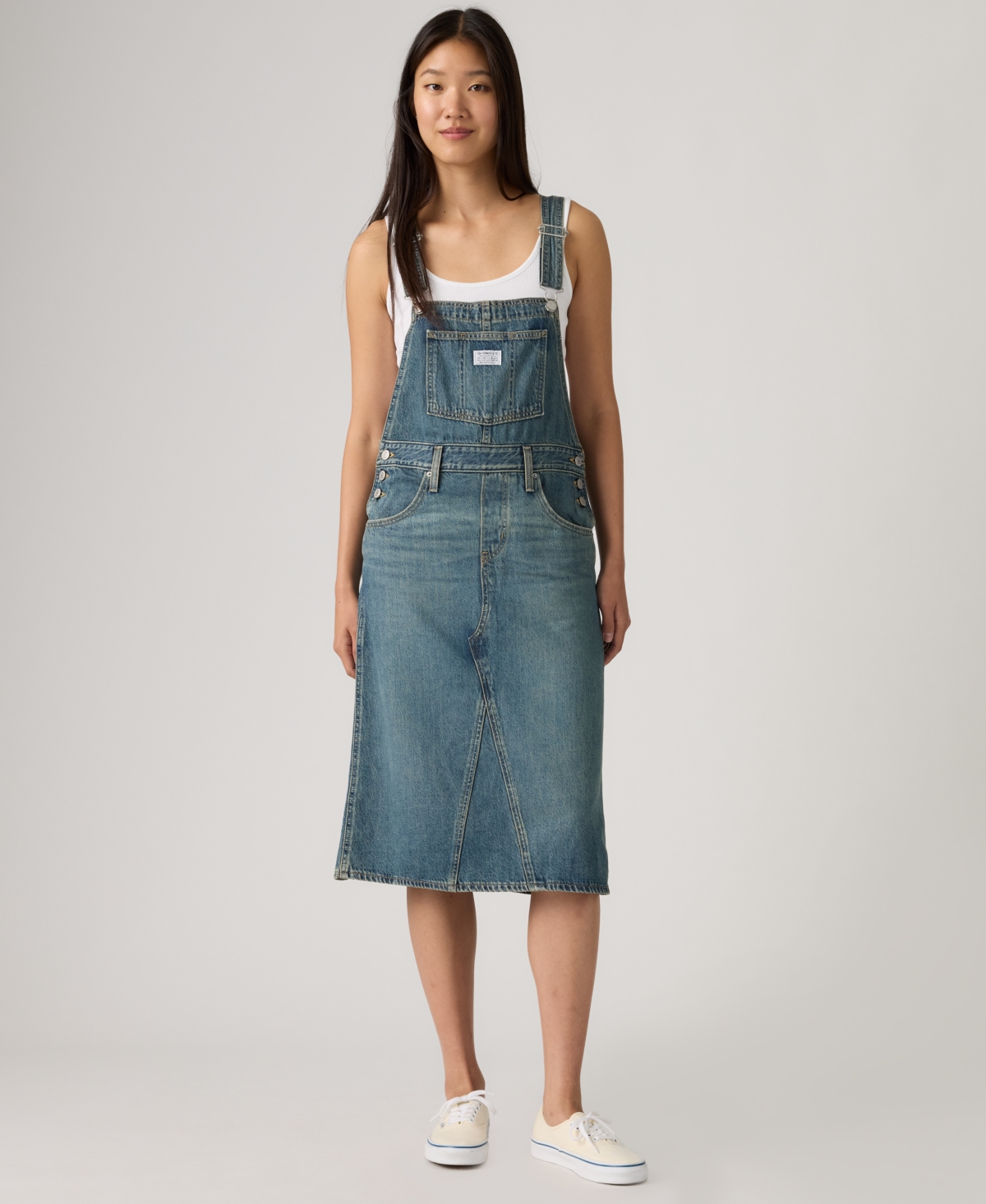 Women's Relaxed Fit Sleeveless Skirtall Dress - About Last Week Skirtall