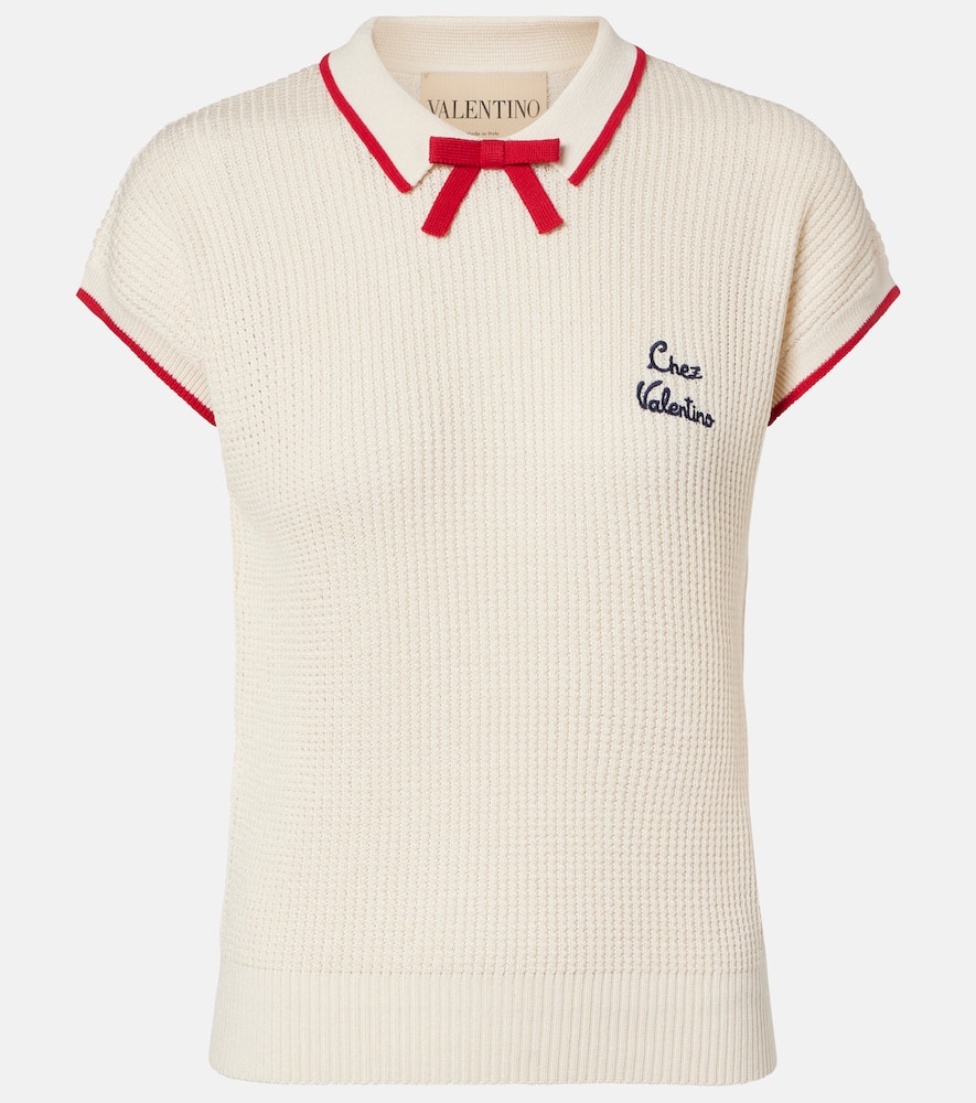 Chez cotton-blend sweater