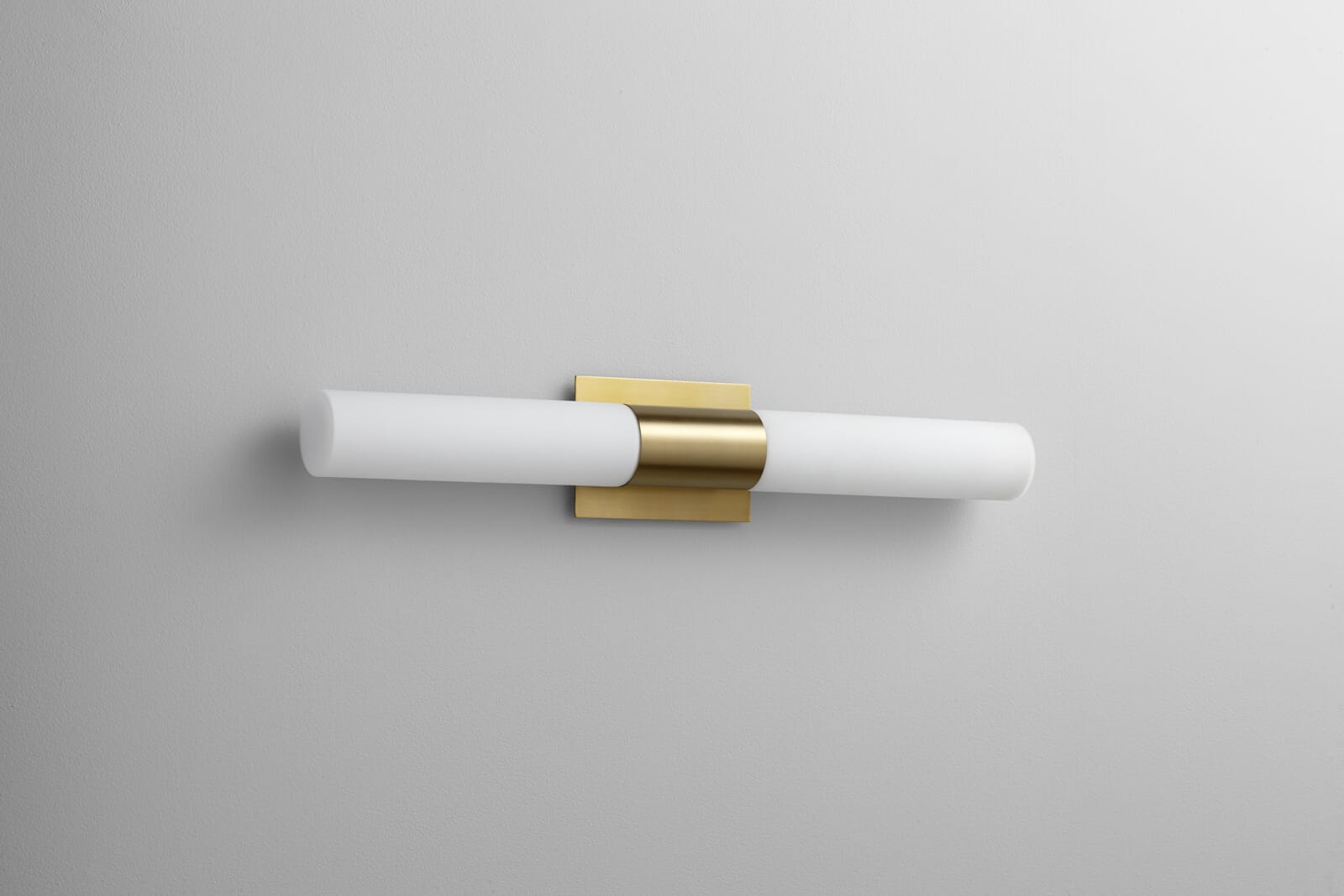 Oxygen Magneta Bathroom Vanity Light in Aged Bras