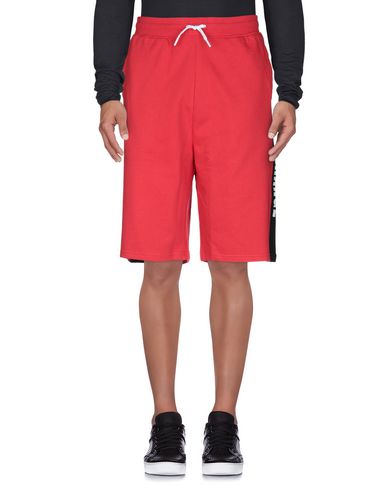 Armani Exchange Man Shorts & Bermuda Shorts Red Size L Cotton, Elastane